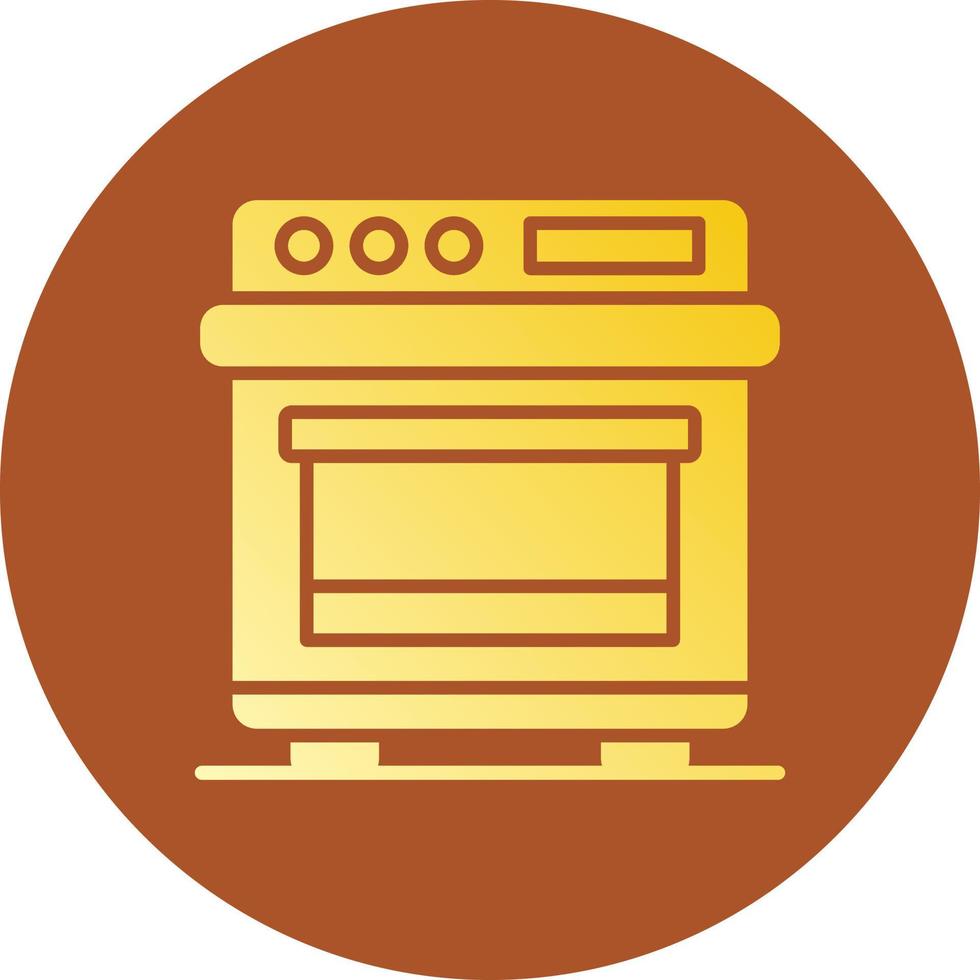 Oven Creative Icon Design vector