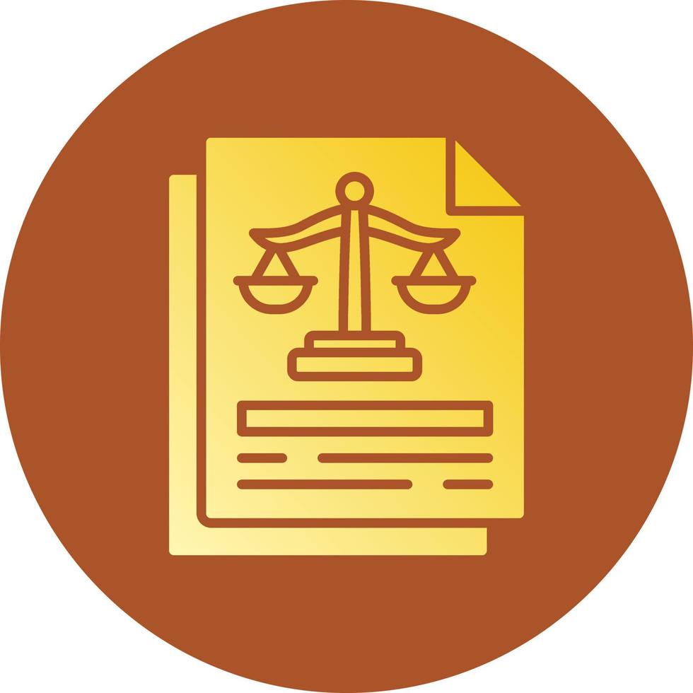 Justice Creative Icon Design vector