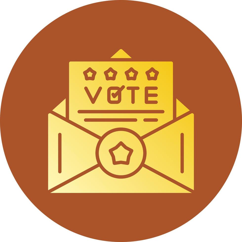 Vote Creative Icon Design vector