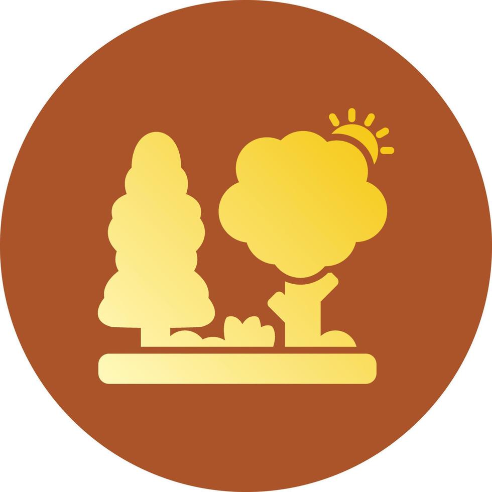 Forest Creative Icon Design vector