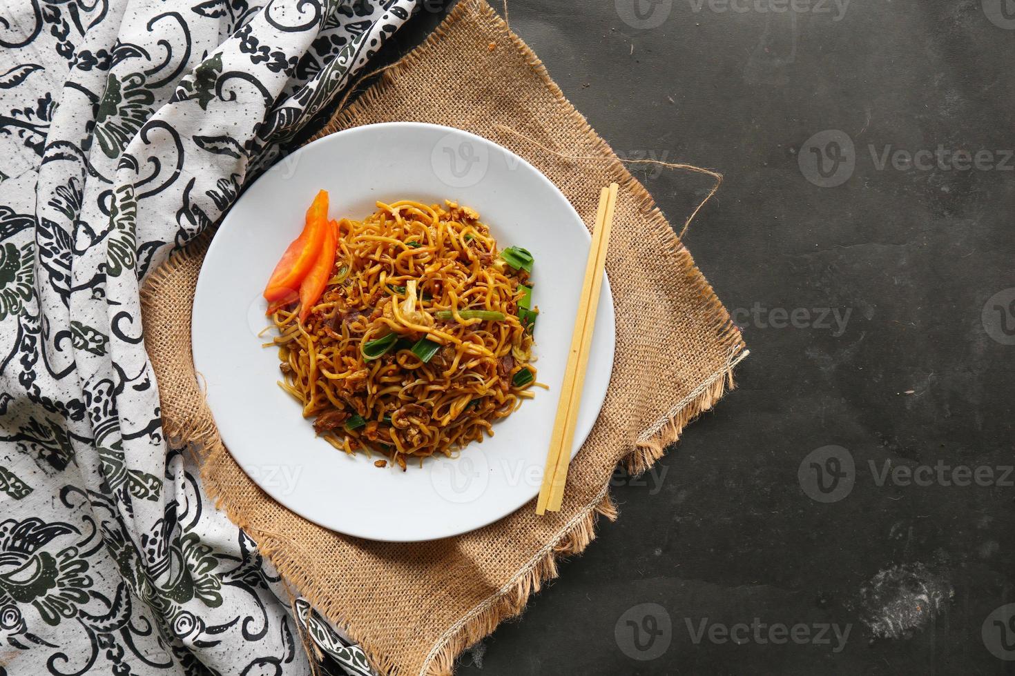 yakisoba is traditional stir fried noodle japan, made from noodles