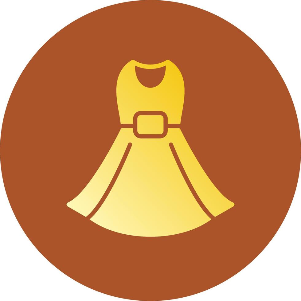 Dress Creative Icon Design vector