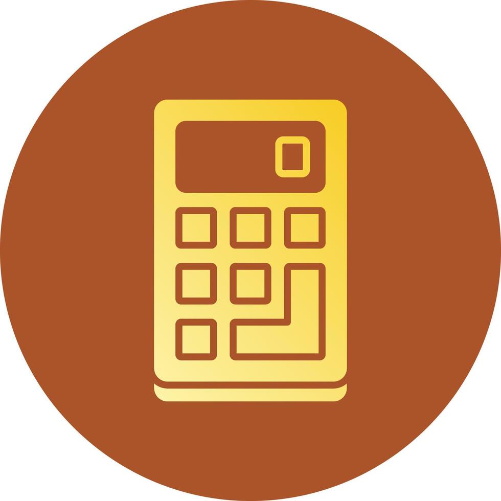 Calculator Creative Icon Design vector