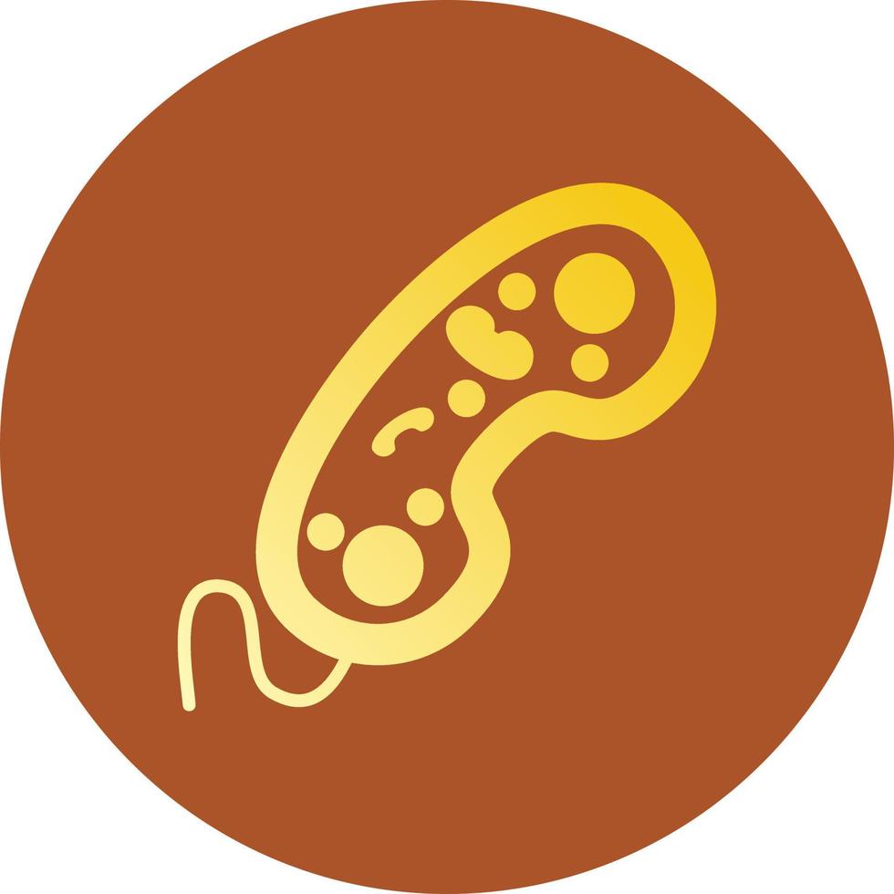 Bacteria Creative Icon Design vector