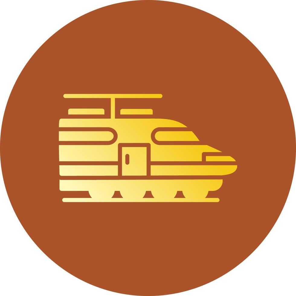 diseño de icono creativo de tren vector