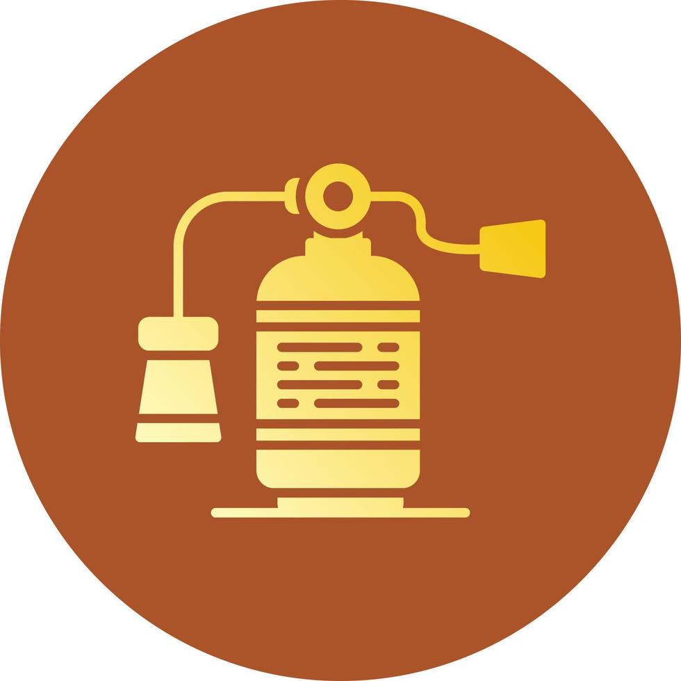 Fire Extinguisher Creative Icon Design vector