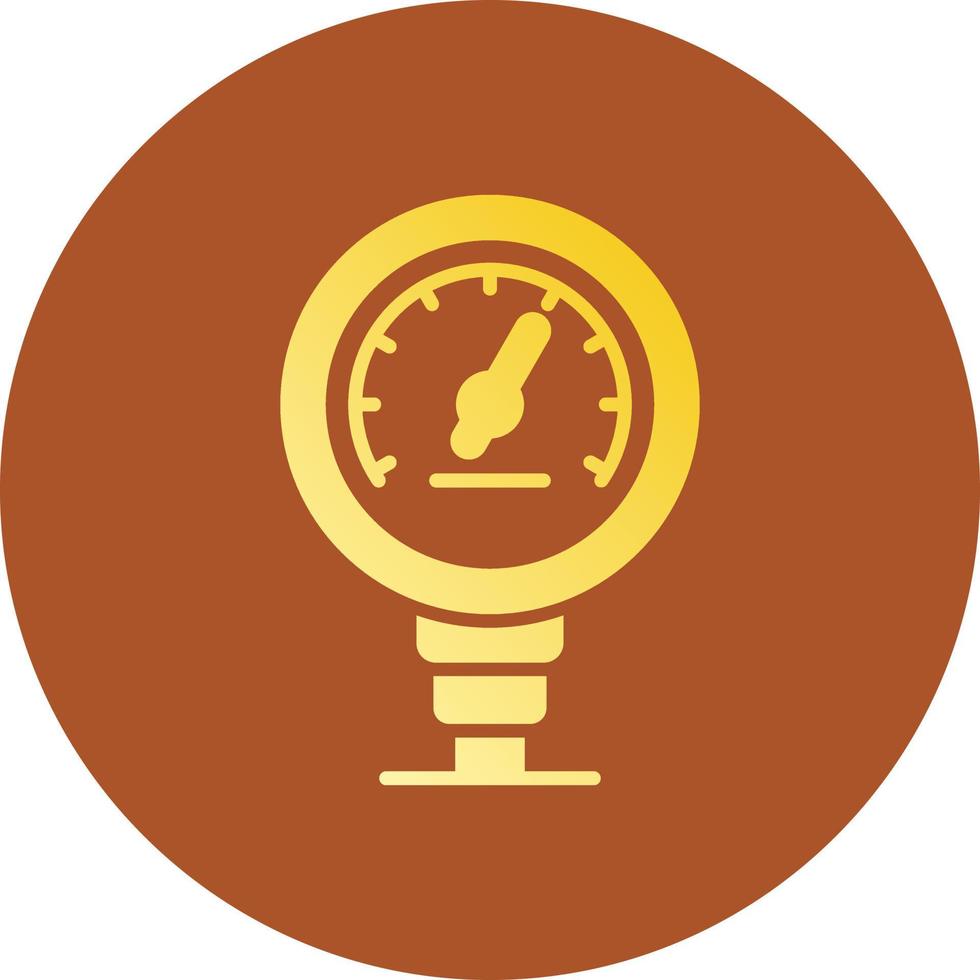 Gauge Creative Icon Design vector