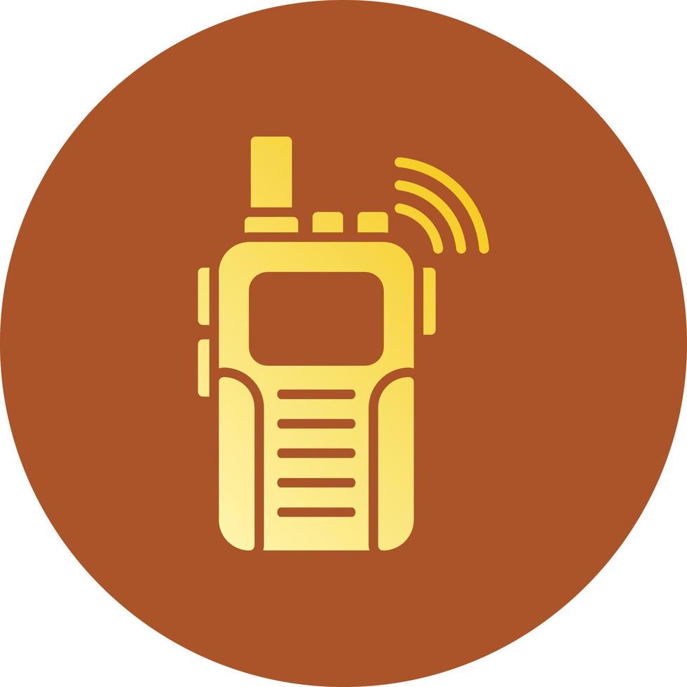 Walkie Talkies Creative Icon Design vector