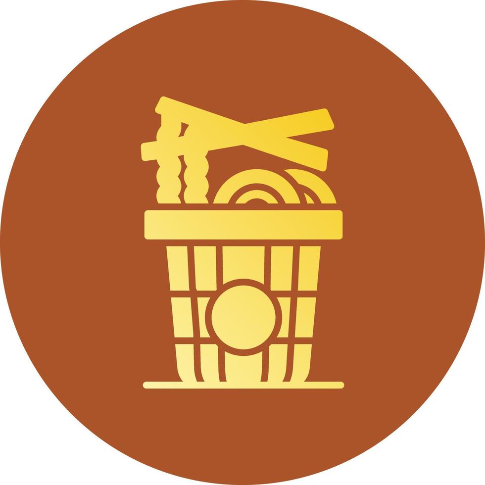 Noodles Creative Icon Design vector