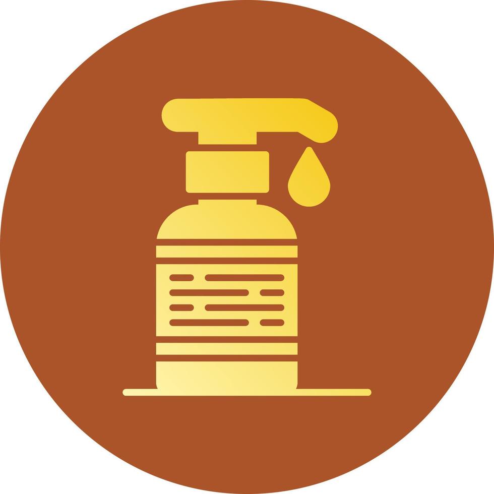 Shampoo Creative Icon Design vector