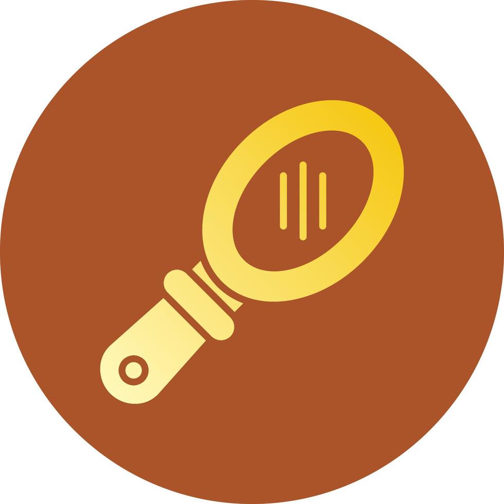 Mirror Creative Icon Design vector