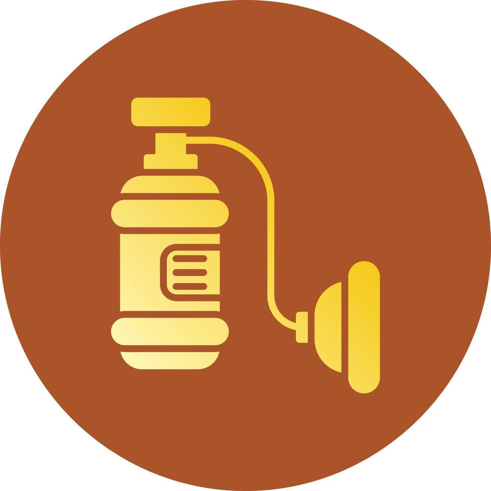 Oxygen Tank Creative Icon Design vector