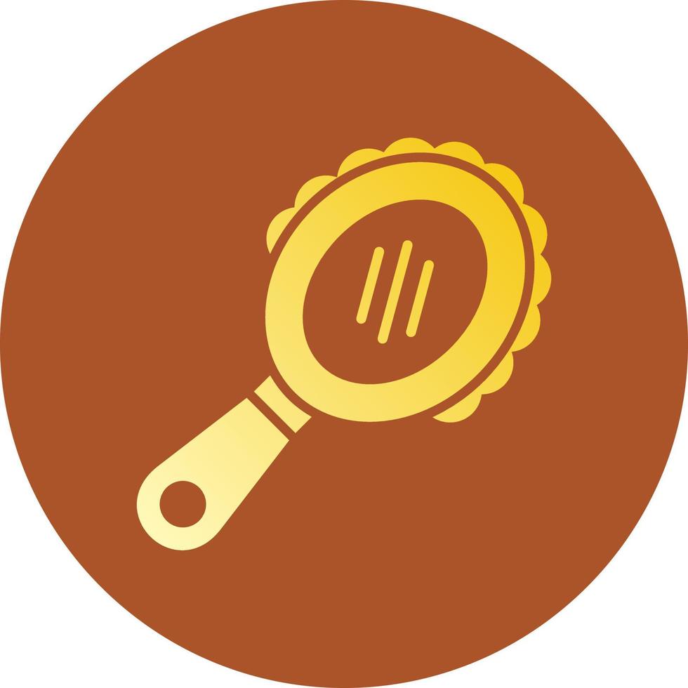 Mirror Creative Icon Design vector