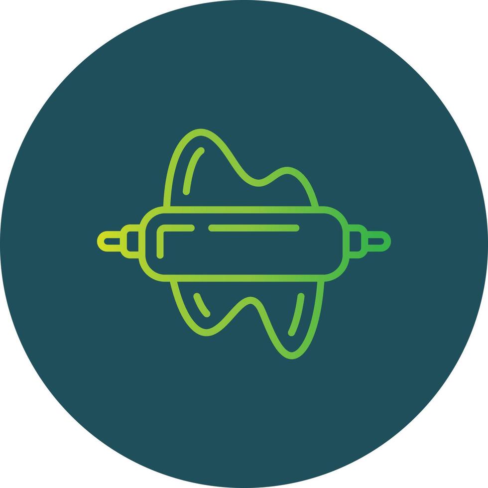 Rolling Pin Creative Icon Design vector