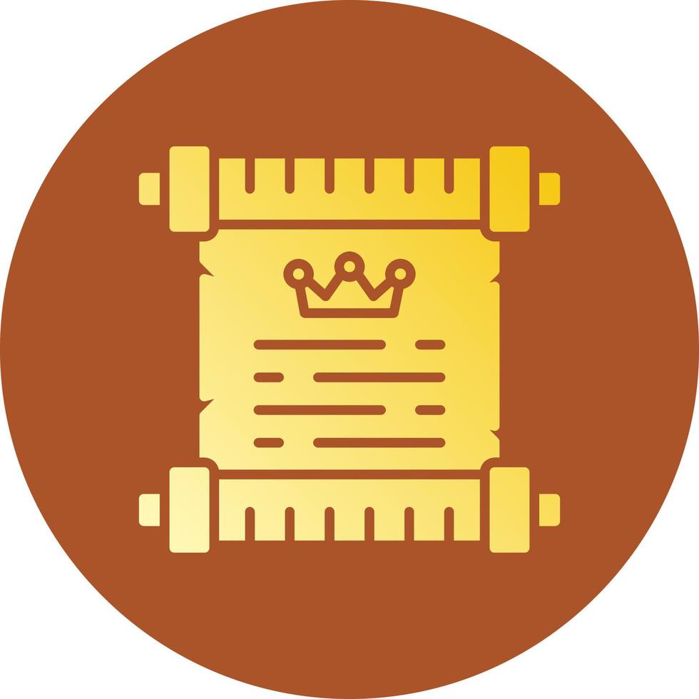 Scroll Creative Icon Design vector