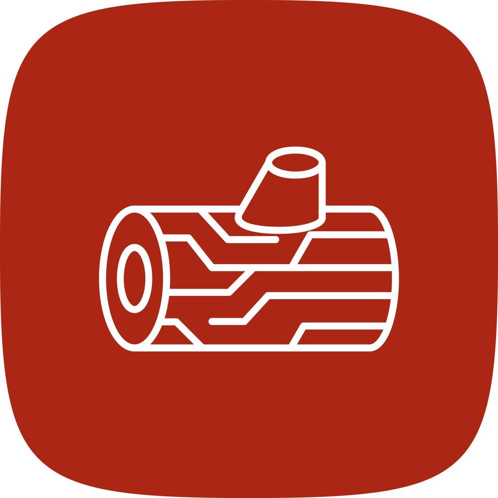 Log Creative Icon Design vector