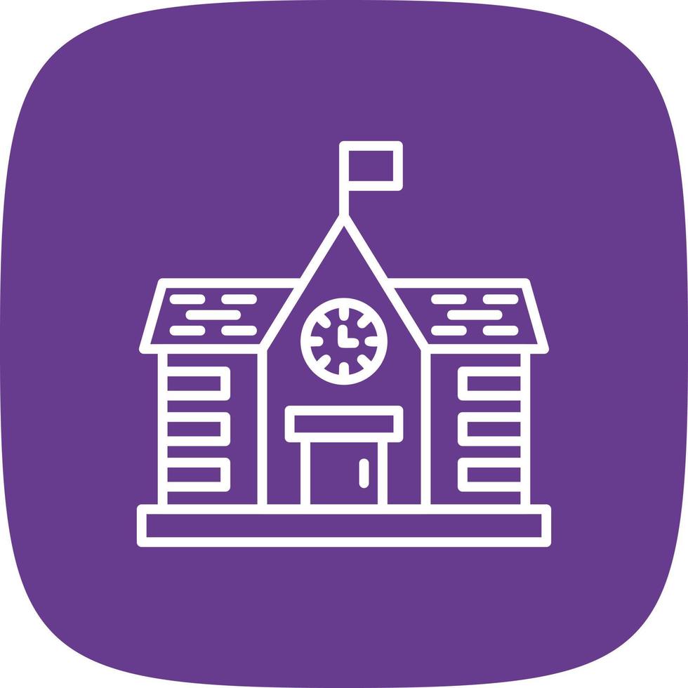 School Creative Icon Design vector