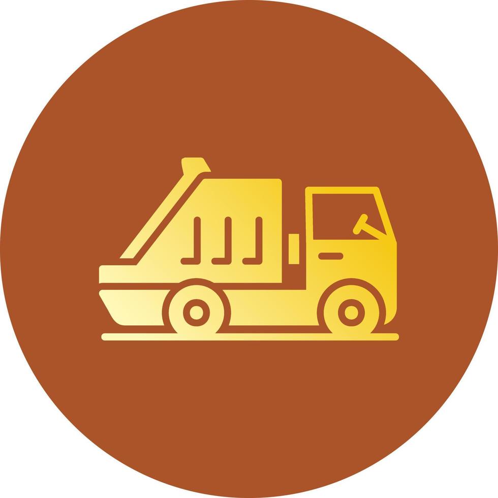 Car Waste Creative Icon Design vector