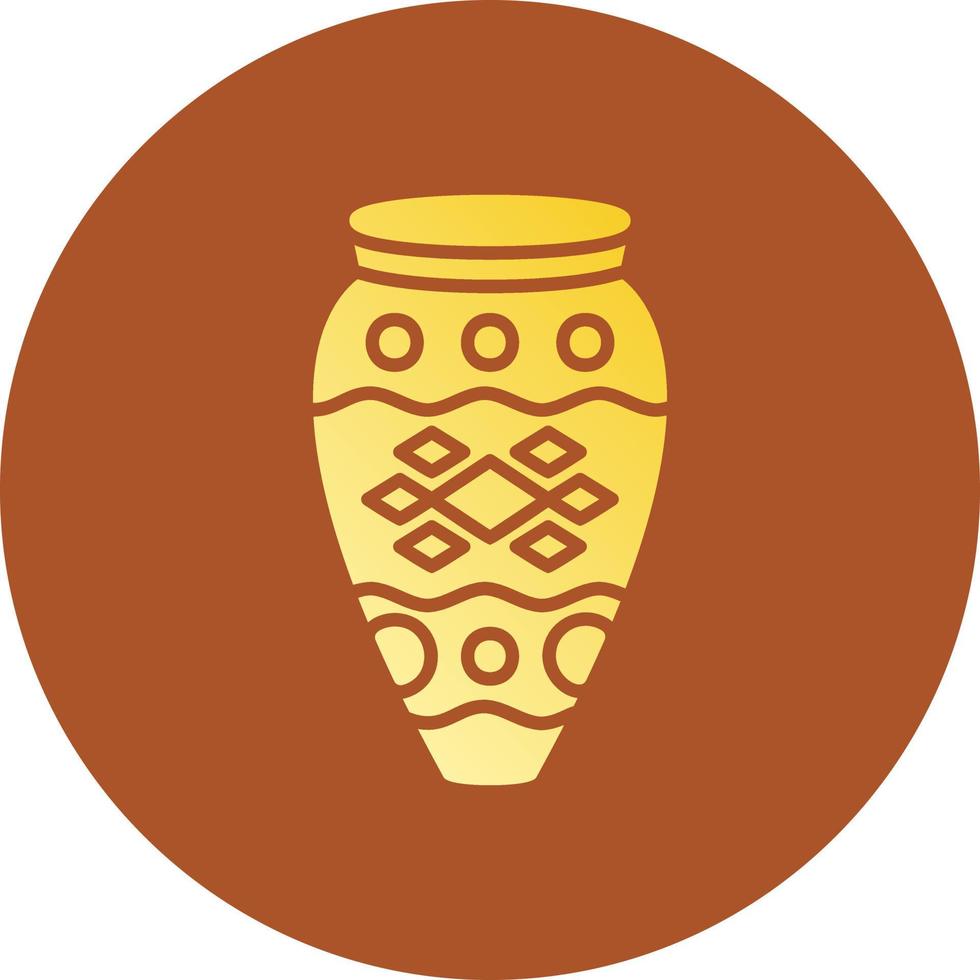 Vase Creative Icon Design vector