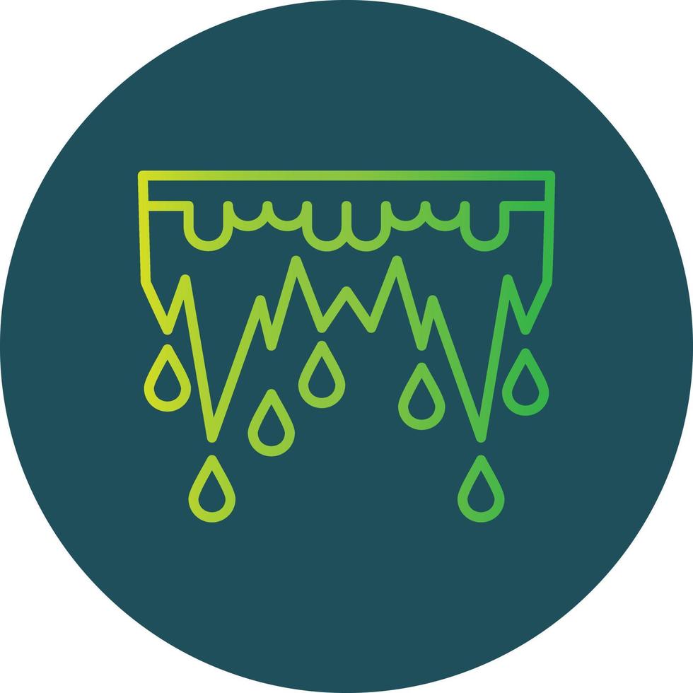 Icicle Creative Icon Design vector