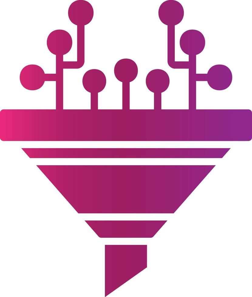 Filter Creative Icon Design vector