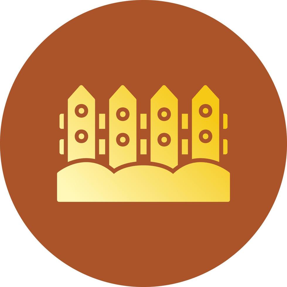 Fence Creative Icon Design vector