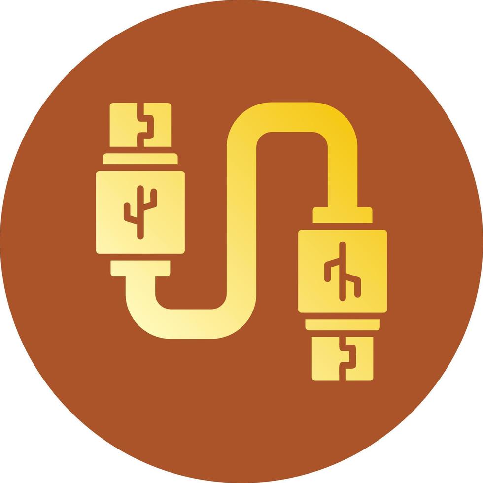 Usb Connection Creative Icon Design vector