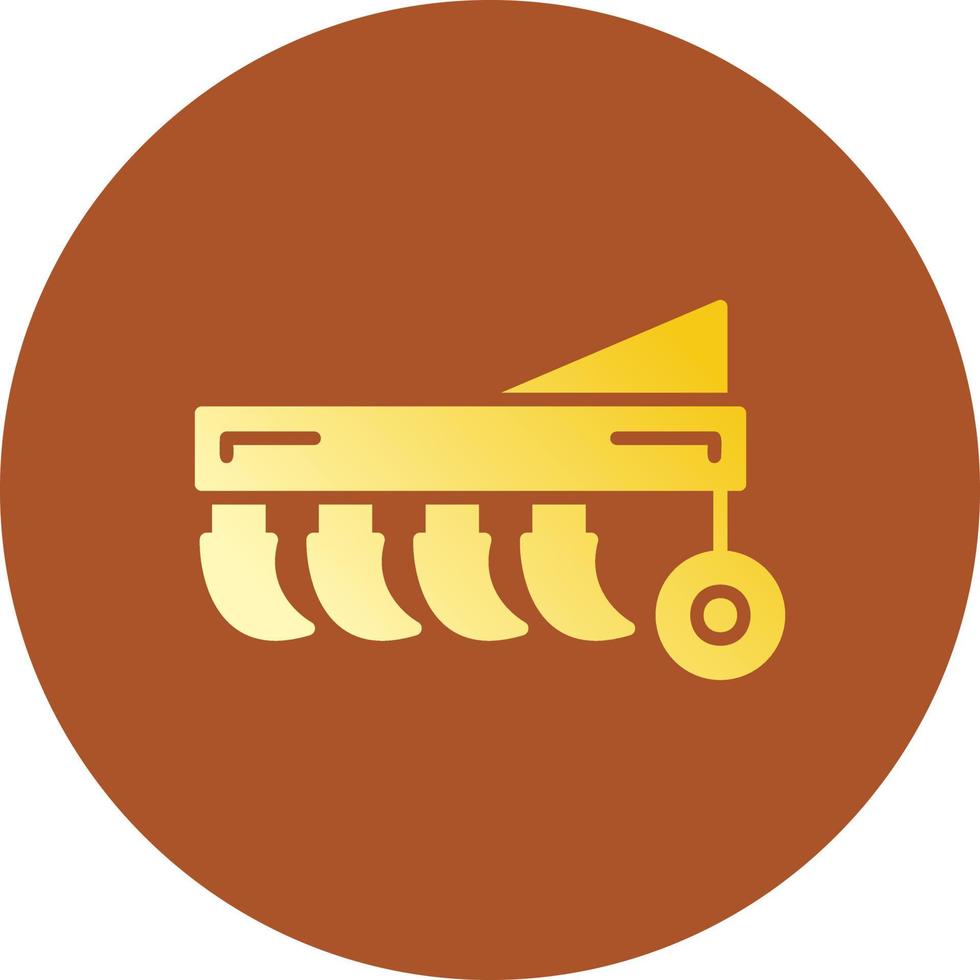 Plow Creative Icon Design vector