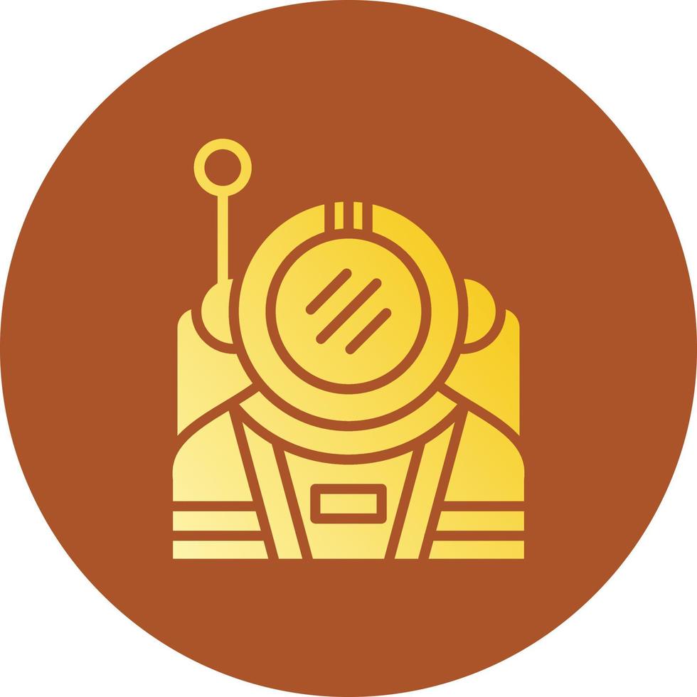 Astronaut Creative Icon Design vector