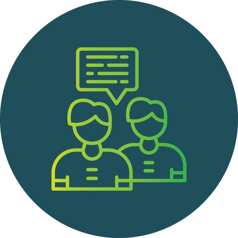 Negotiation Creative Icon Design vector