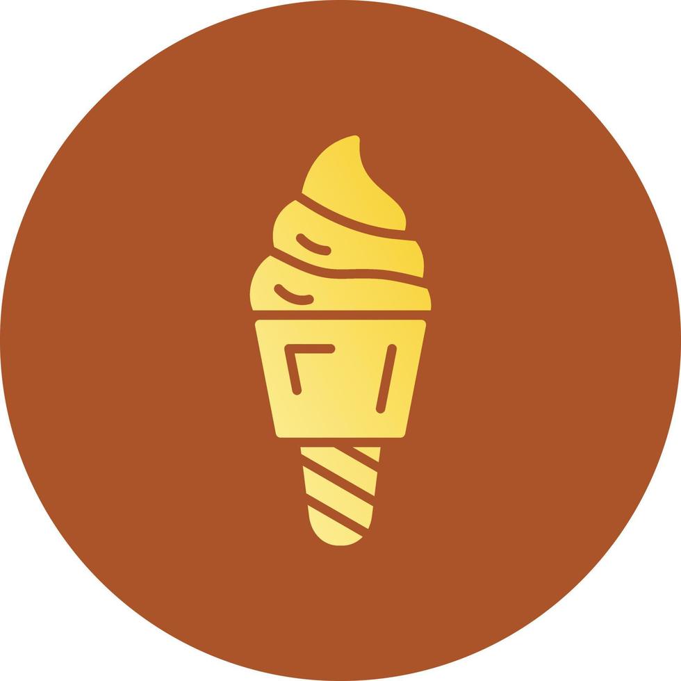 Ice Cream Creative Icon Design vector