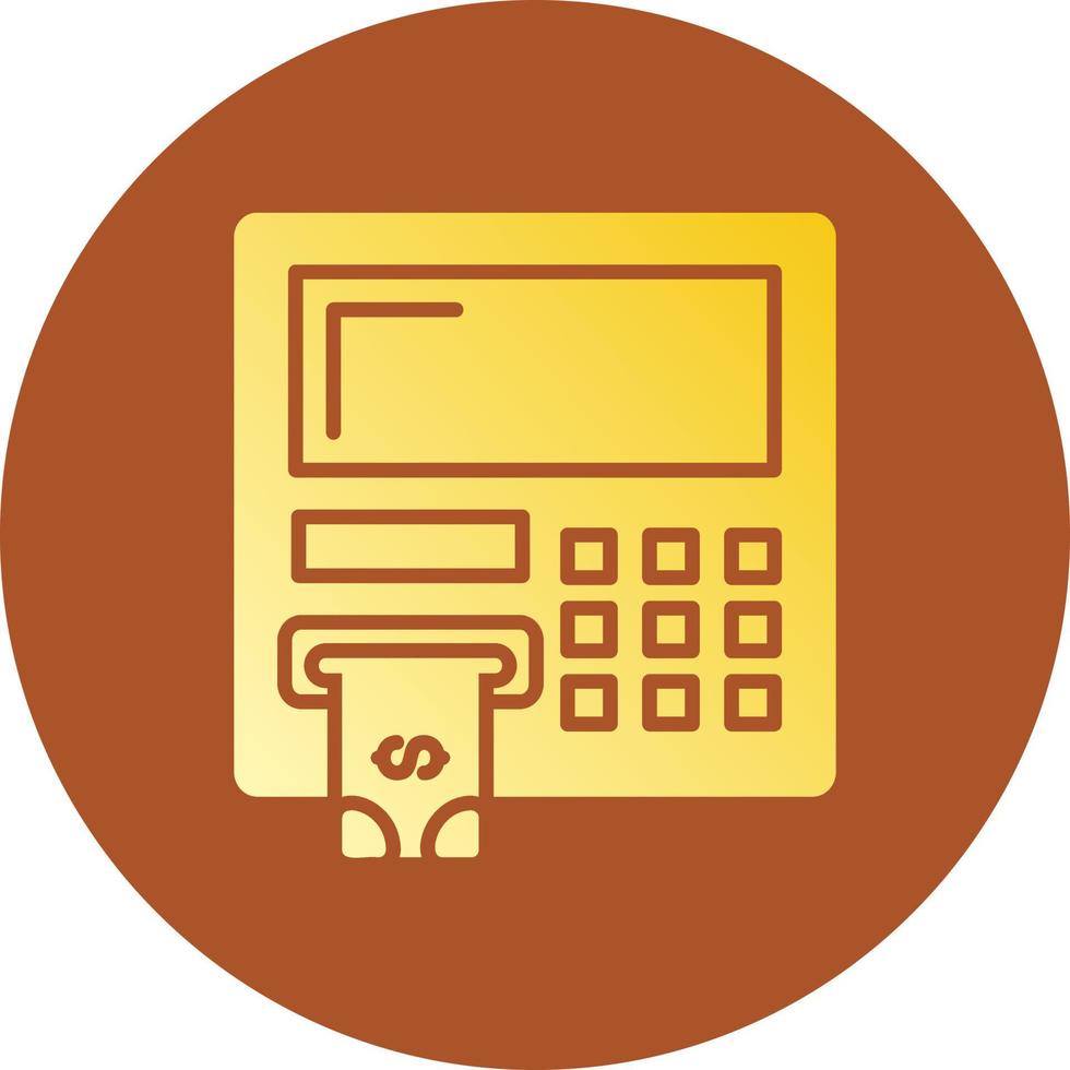 Atm Creative Icon Design vector