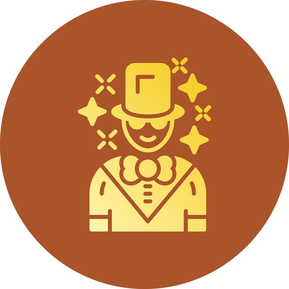 Magician Creative Icon Design vector