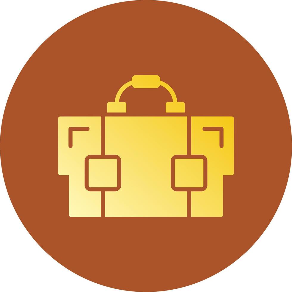 Briefcase Creative Icon Design vector