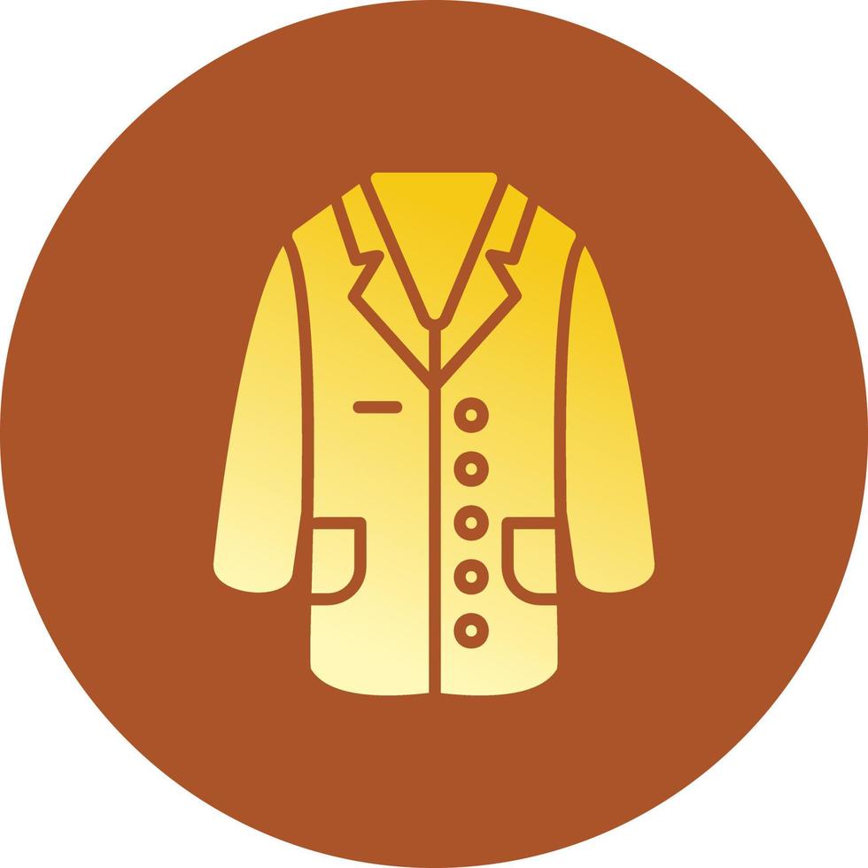 Lab Coat Creative Icon Design vector
