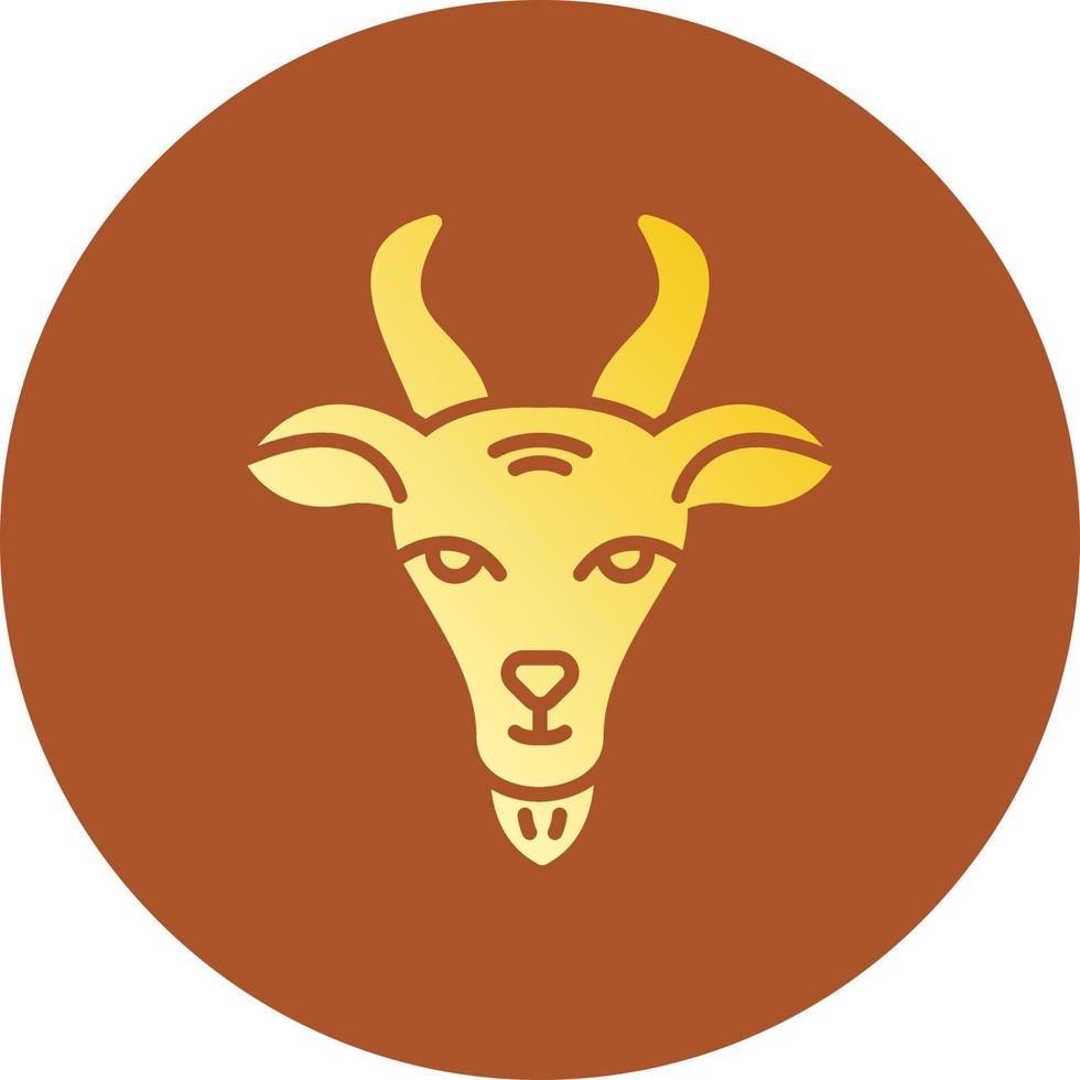 Goat Creative Icon Design vector