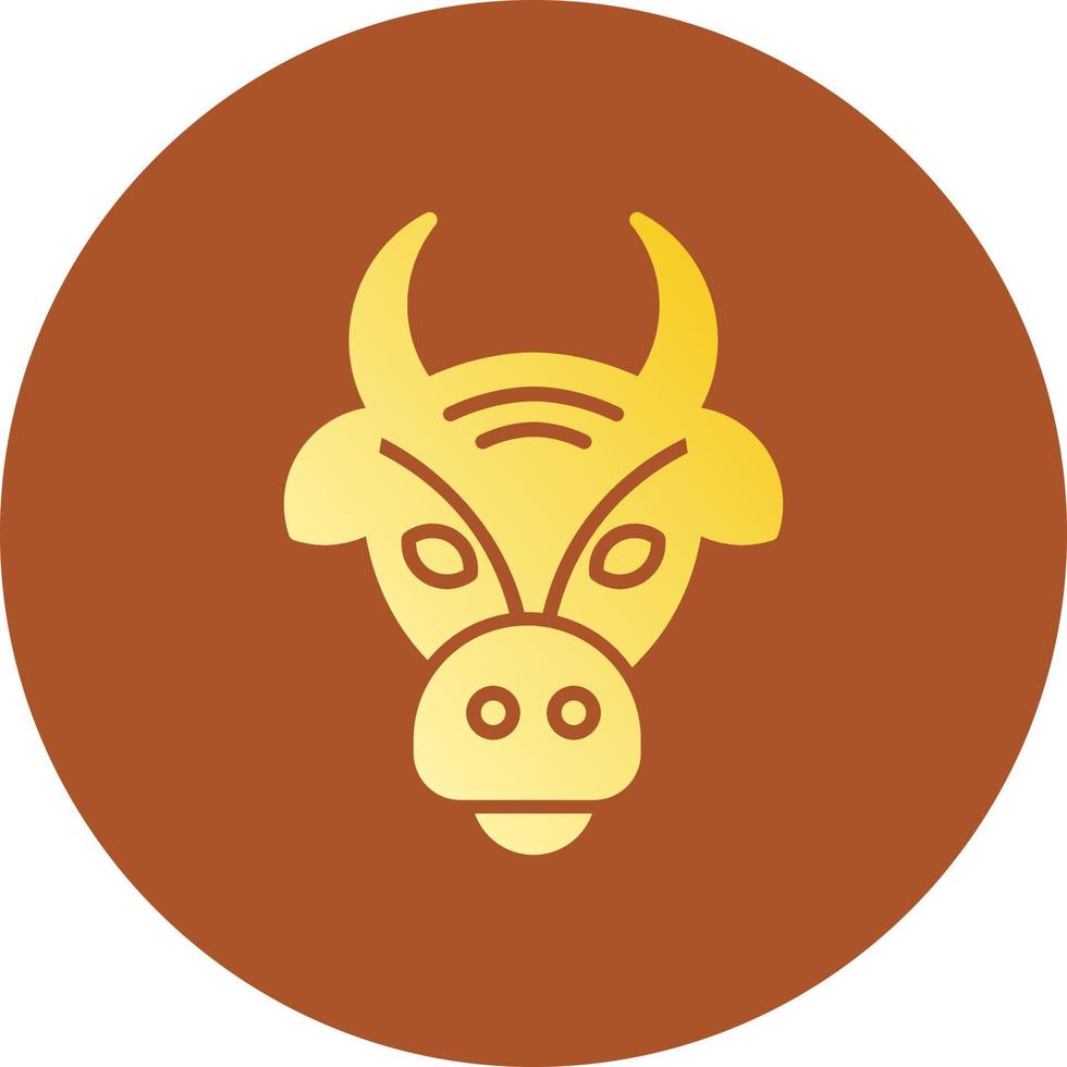 Cow Creative Icon Design vector