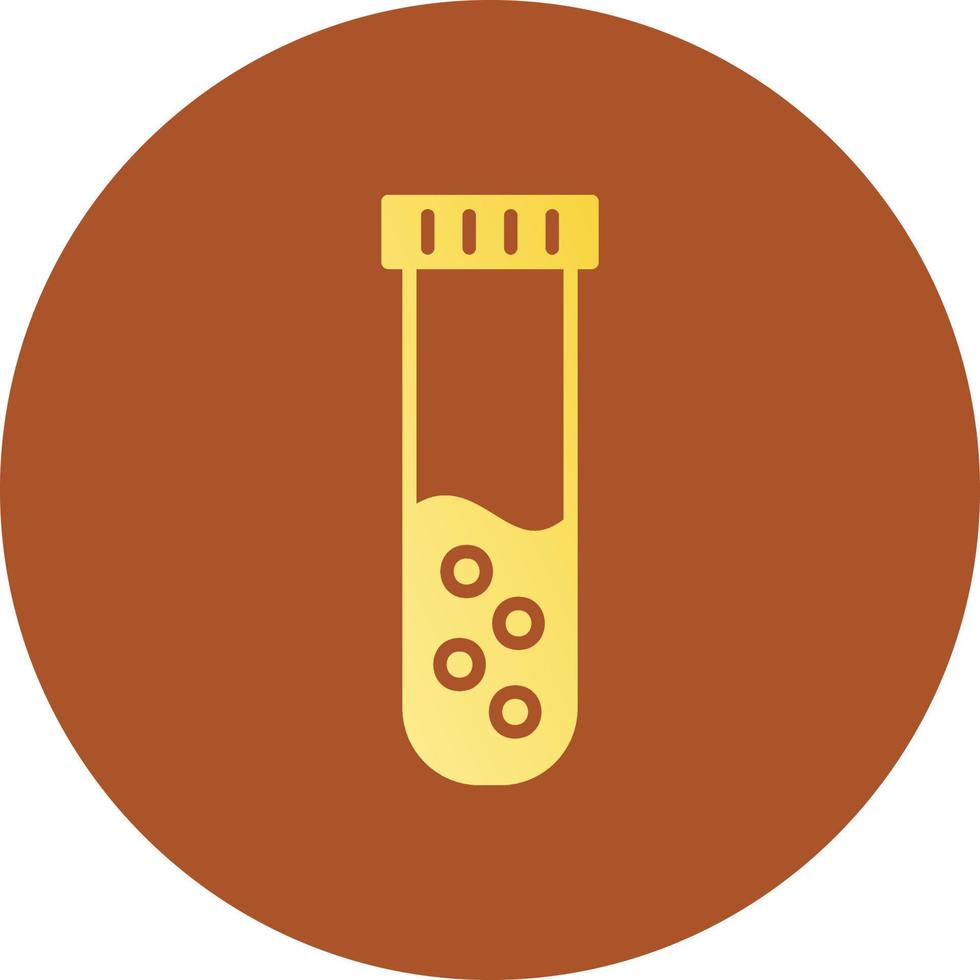 Test Tube Creative Icon Design vector