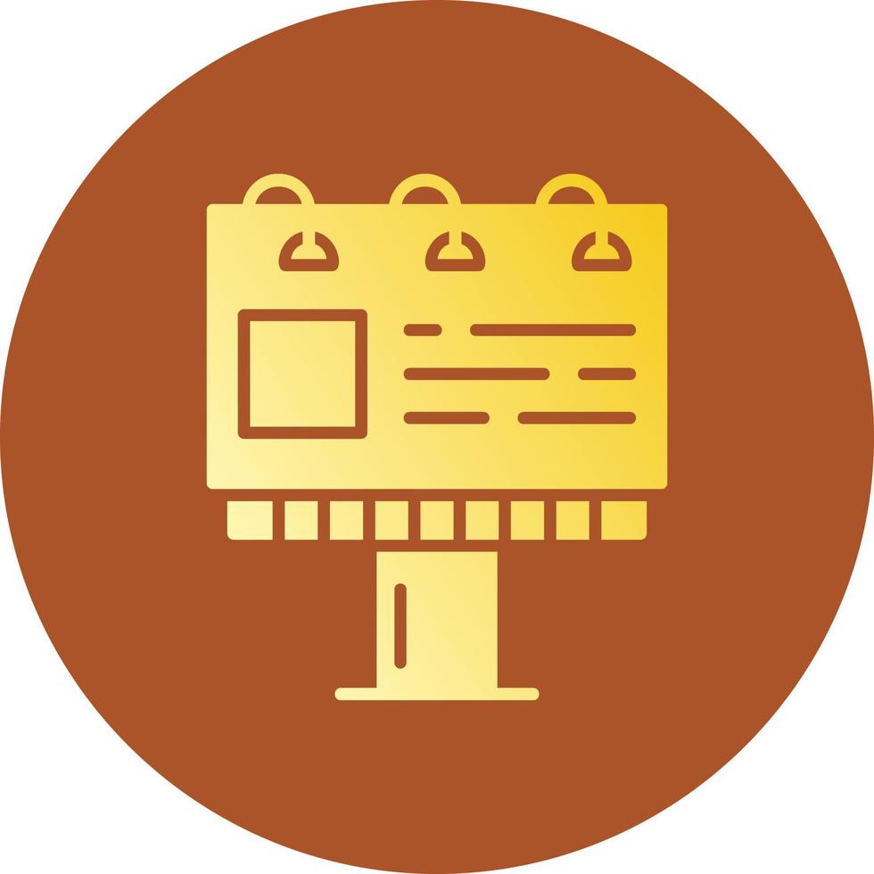 Advertising Creative Icon Design vector