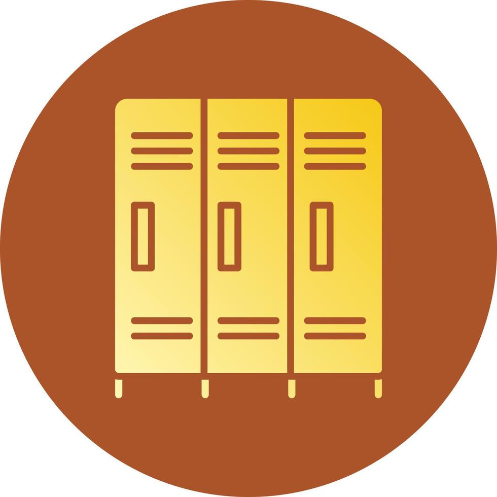 Lockers Creative Icon Design vector