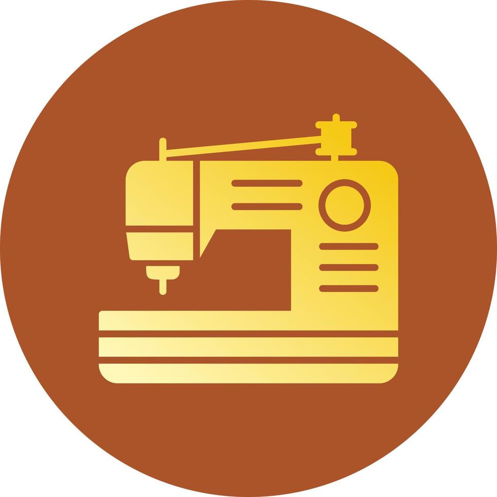 Sewing Machine Creative Icon Design vector