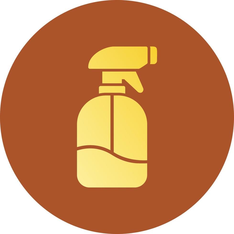 Spray Bottle Creative Icon Design vector