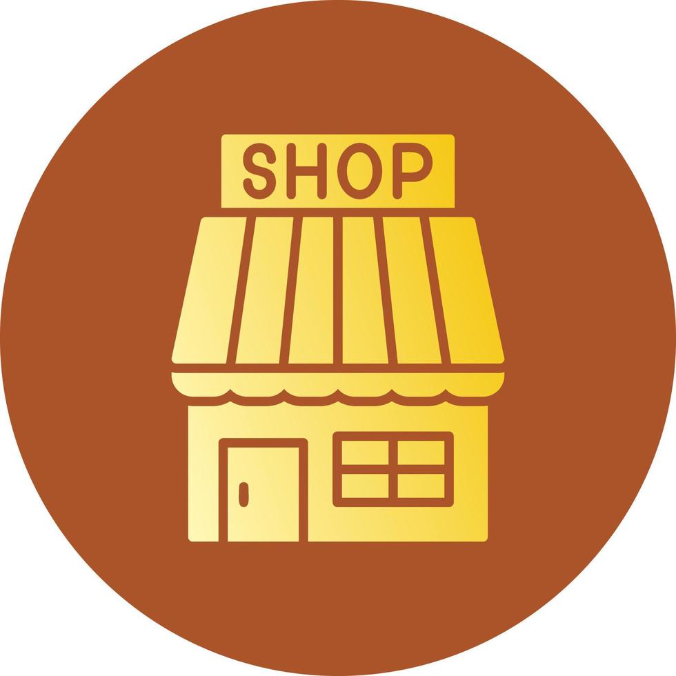 Shop Creative Icon Design vector