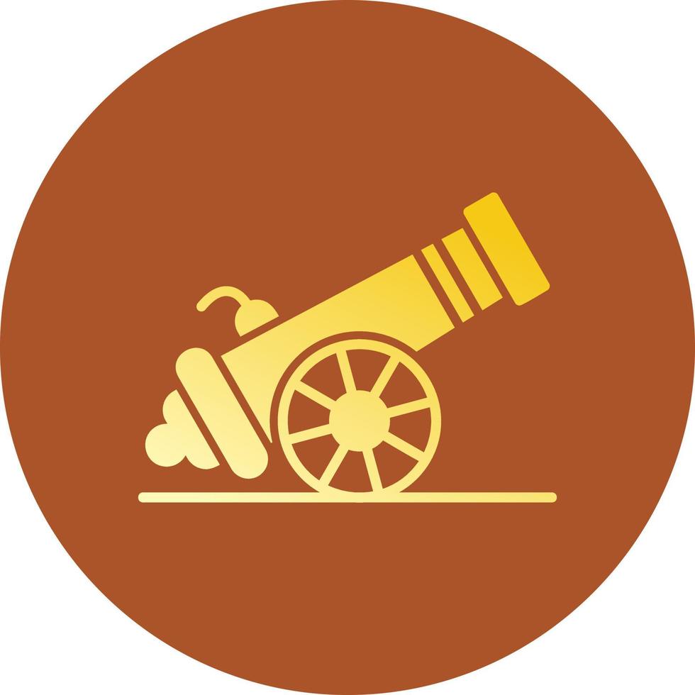 Cannon Creative Icon Design vector