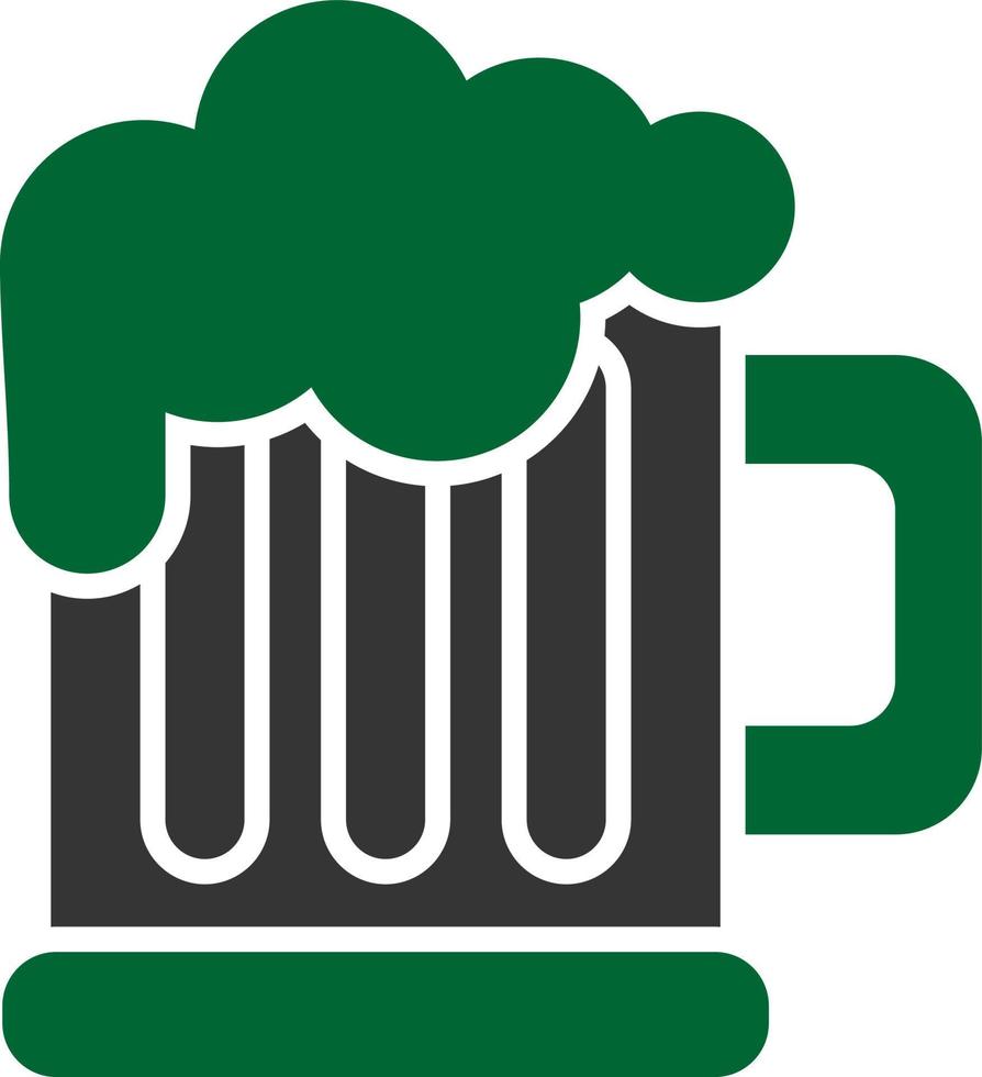Pint Of Beer Creative Icon Design vector