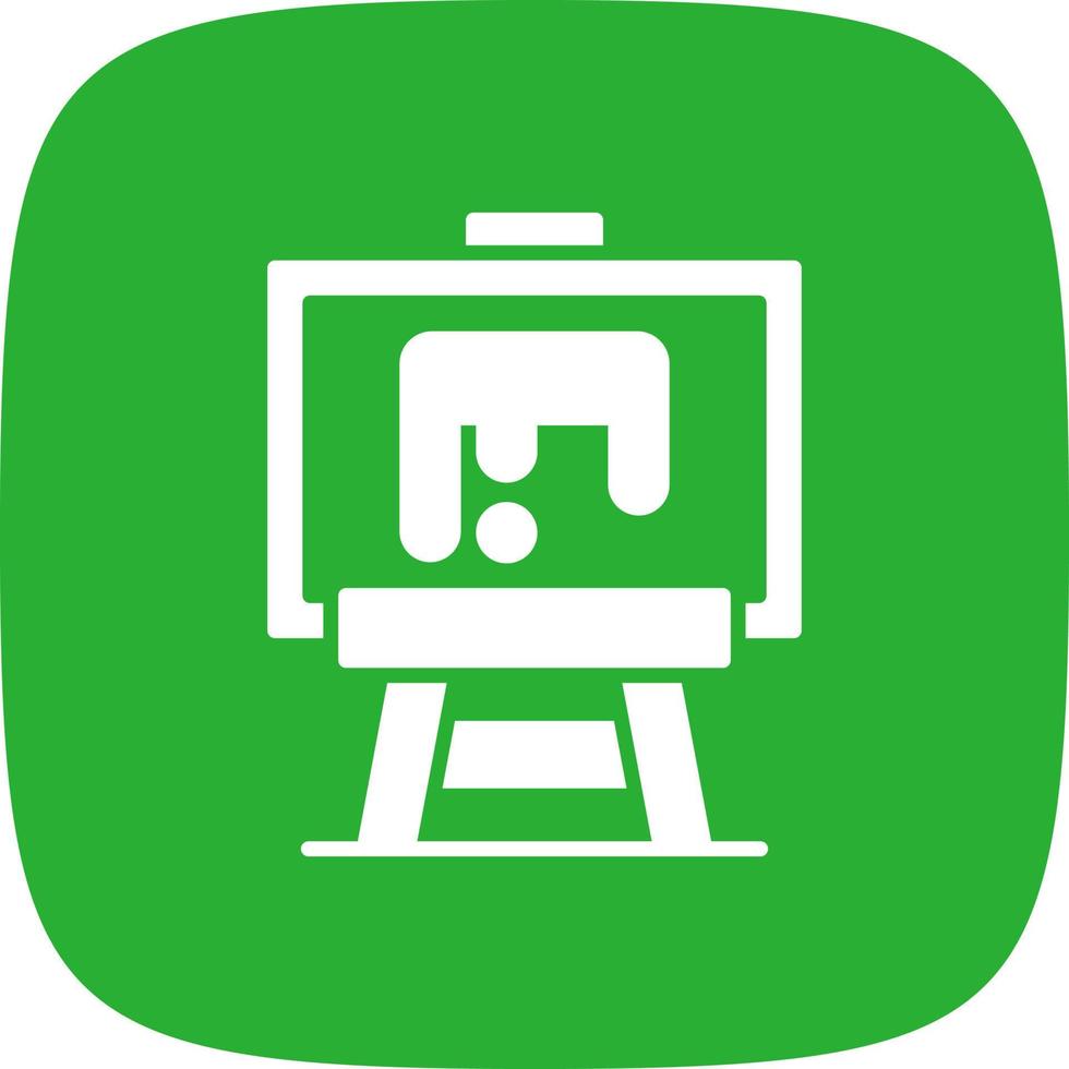 Paint Canvas Creative Icon Design vector
