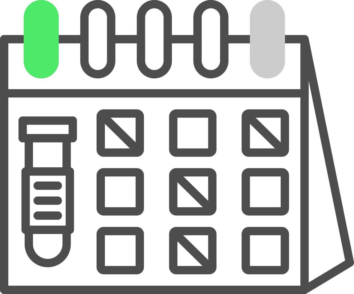 Calendar Creative Icon Design vector