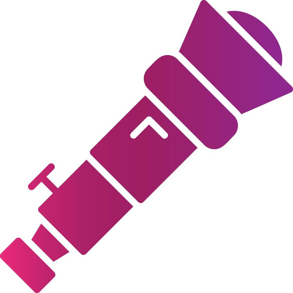 Spyglass Creative Icon Design vector
