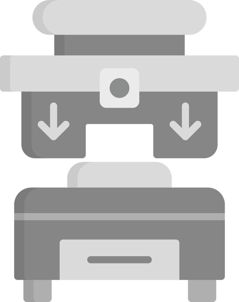 Press Machine Creative Icon Design vector