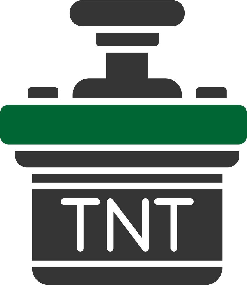 diseño de icono creativo tnt vector